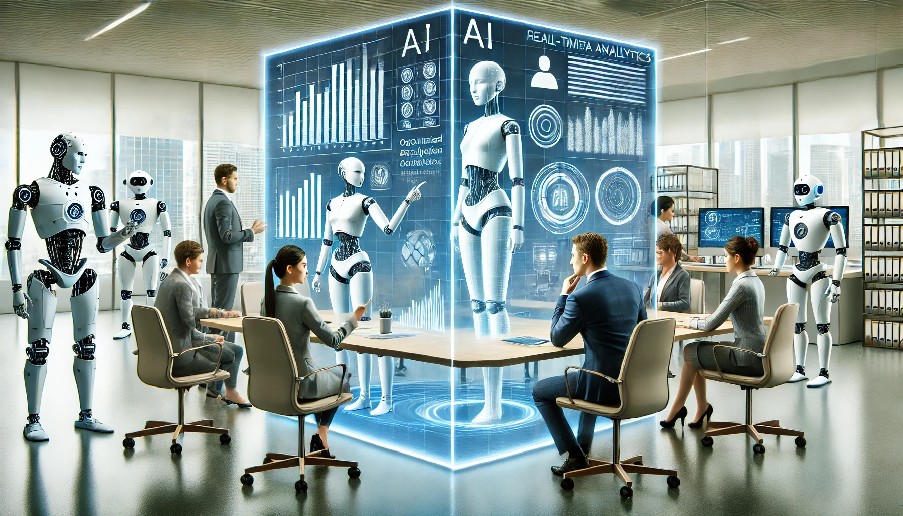 Illustration : Business Intelligence et IA